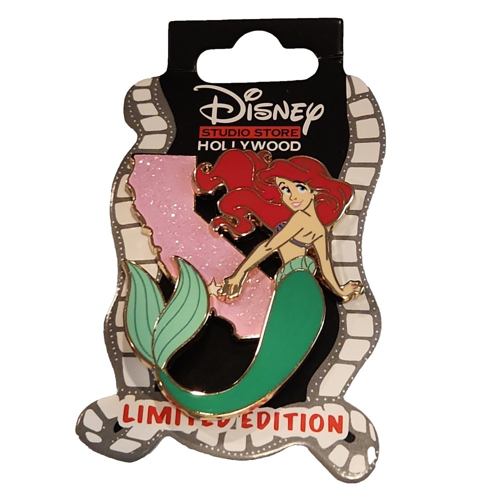 Disney Pin 175875 DSSH Ariel State of California Destination D23 LE 300 Ariel
